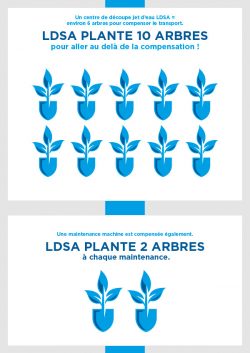 LDSA - Découpe jet d'eau haute pression - engagement environnemental - encarts-arbres-LDSA
